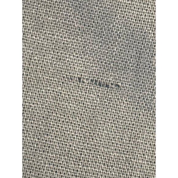 Anne Klein Womens 2X Brown Linen Blend Blouse W/ Half Sleeves & Front Zipper Det - Picture 10 of 11